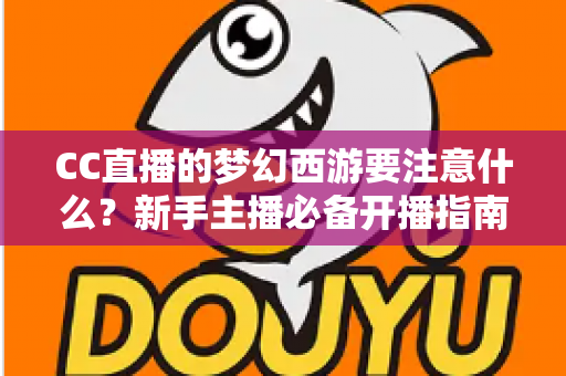 CC直播的梦幻西游要注意什么？新手主播必备开播指南与避坑全攻略