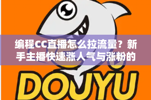 编程CC直播怎么拉流量？新手主播快速涨人气与涨粉的实战全攻略